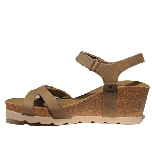 Panama Jack Julia Sandalen - Met Sleehak - Dames - Groen - Maat 39