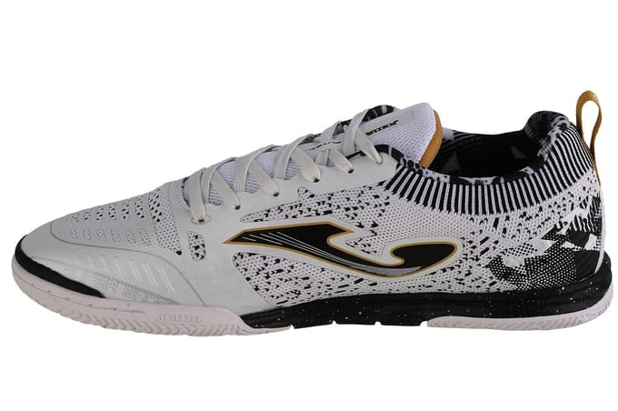 Joma Tactico 24 TACS IN, Chaussures de football en salle blanches pour hommes 43,5 blanc