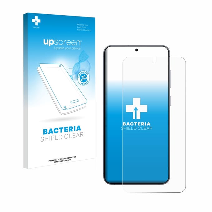 upscreen - Screenprotector voor Samsung Galaxy S25 - Folie Beschermfolie transparant antibacterieel