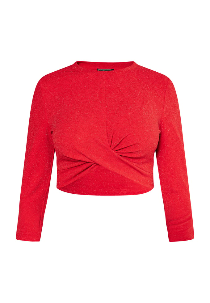 Faina Longsleeve Dames rood