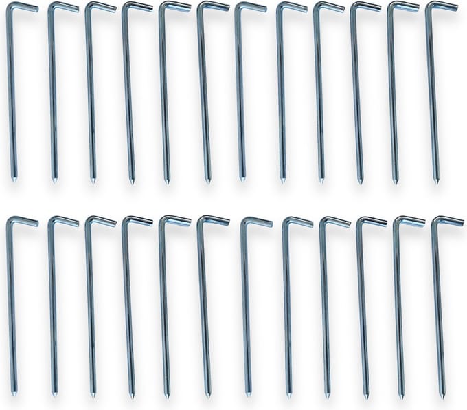 Redcliffs Outdoor Gear Tentharingen Extra Dik - Tentaccessoires - 24 Stuks - 23cm - Versterkt