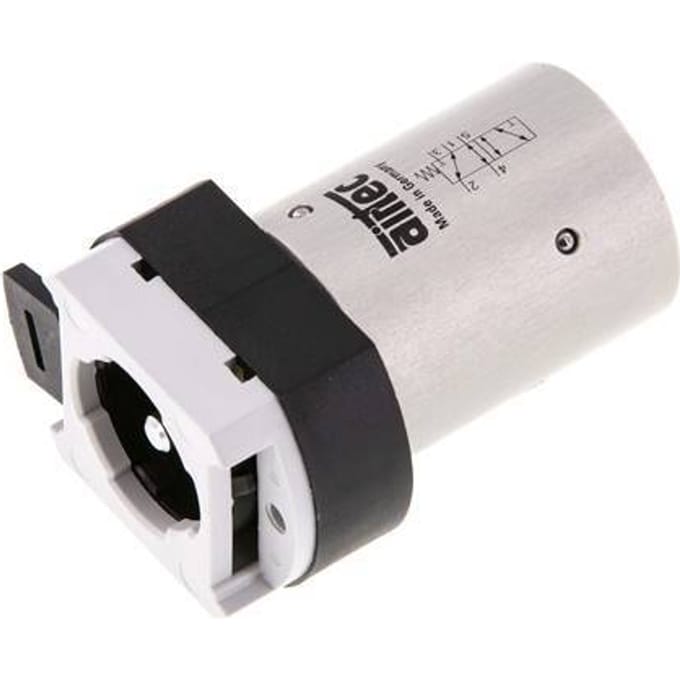 5/2 M5 Behuizing voor Knopbediend Ventiel 0-12bar/0-168psi 30,5mm Airtec