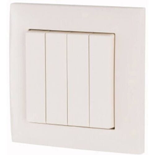 CPAD-00/195 Eaton xComfort 4-kanaals Wandtoets Wit