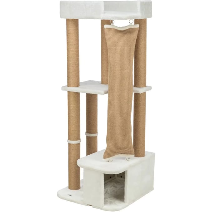 Trixie Krabpaal Active, wit voor katten