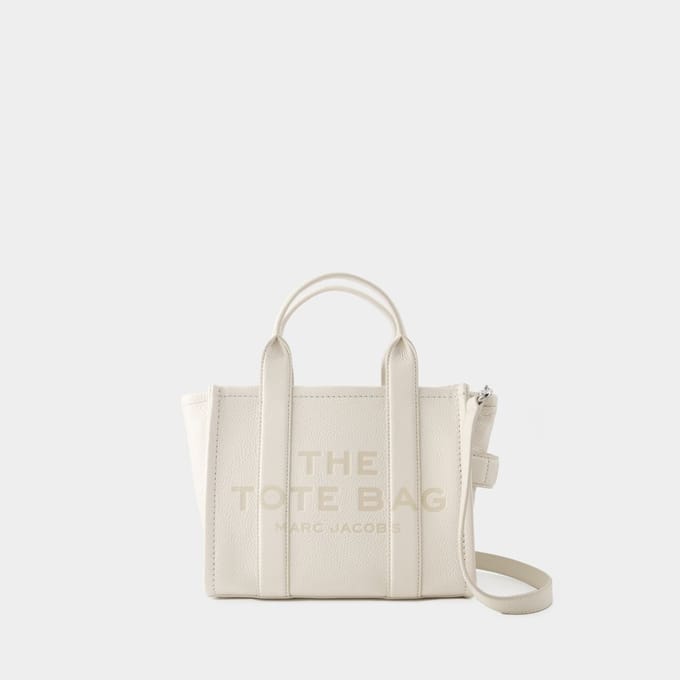 De Mini Tote - Marc Jacobs - Leer - Zilver