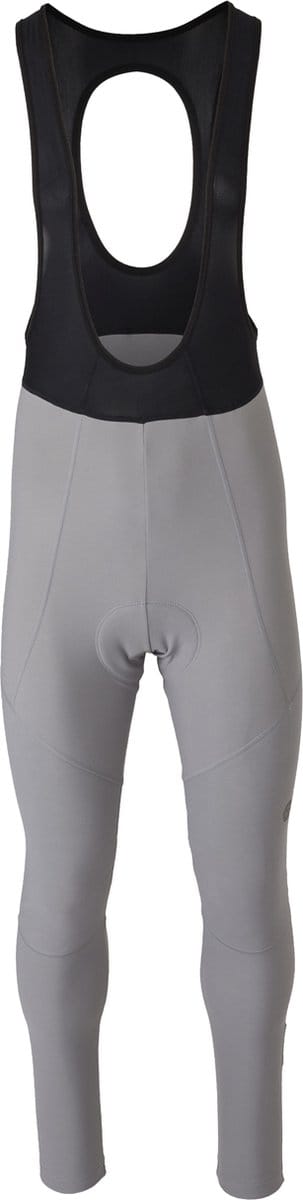 AGU Prime - Bibtight - Heren Fietsbroek - Winter - Winddicht - Met Zeem - Reflecterend - Grijs - XXXL