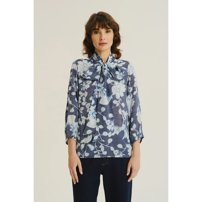 Gedrukte blouse voor vrouwen Greenpoint Regular January