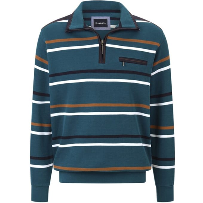 Babista herren Sweatshirt - 56/58 - petrol - Plus Size
