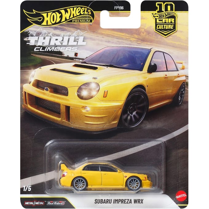 Hot Wheels Premium Car Culture - Subaru Impreza WRX