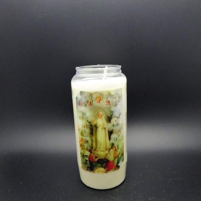 Noveenkaars Heilige Vrouw 021 - 6 dagen brander (5 stuks)