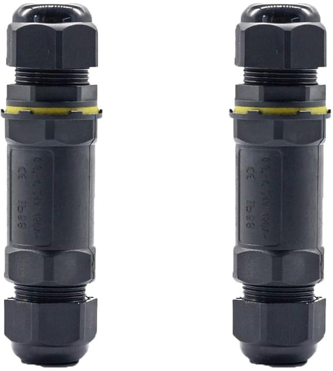 Waterdichte Kabelconnector Set - Geschikt voor Buitenverlichting en Aardingsverlichting