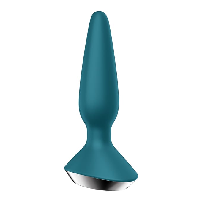 Satisfyer plugvibrator met app-bediening, Plug-ilicious 1, waterdicht, huidvriendelijke siliconen