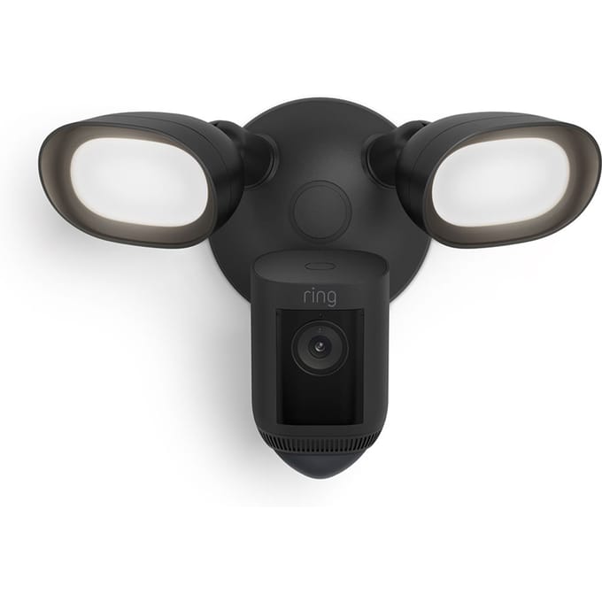 Ring Floodlight Cam Wired Pro - Zwart
