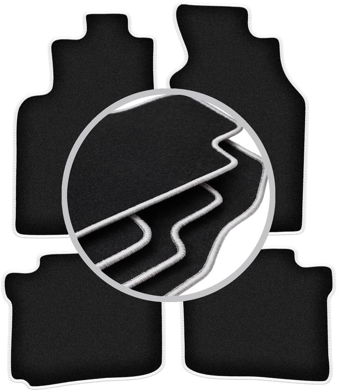 CARLUX-SILVER automatten voor: Mitsubishi Space Star minivan (1999-2005)
