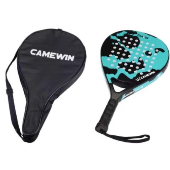 Strand rackets Druppelvorm Volledig Koolstofplaat Net Racket Kooi Type Tennisrackets groen