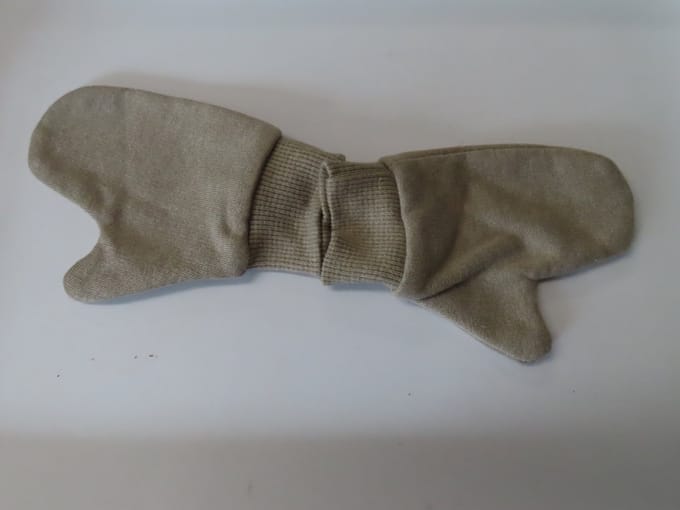 Wantjes - Unie - Beige - Effen - 6 / 12 maand