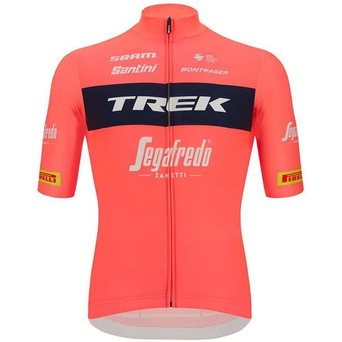 Santini Classic Trek-Segafredo 2022 Heren Granatina Jersey black
