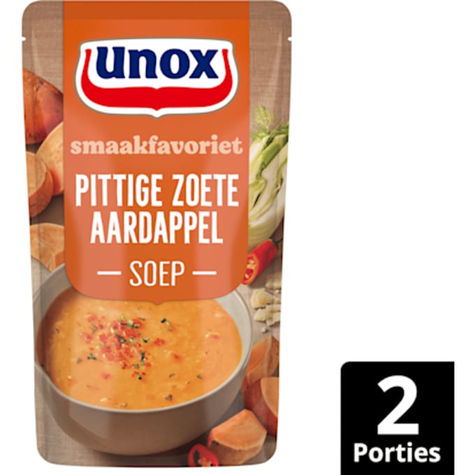 Soep in Zak Pittige Zoete Aard