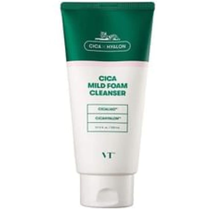 VT cosmetics VT CICA Mild Foam Cleanser 300ml white