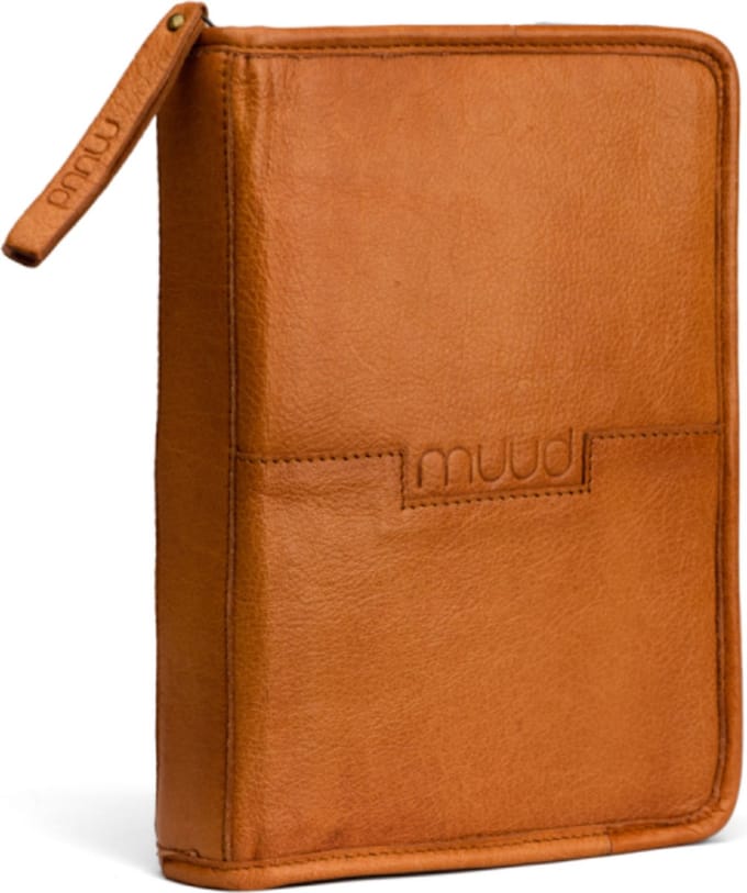 MUUD Effi Whisky - Handgemaakt leren handwerketuit 22x15x6cm