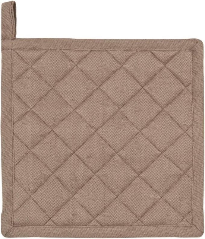 Clayre & Eef Pannenlap Jaquard met stip - DJQ45DB