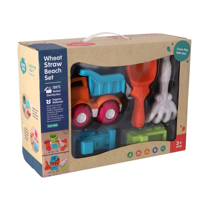 Top1Toys Strandset bioplastic 5-delig (bioplastic, )