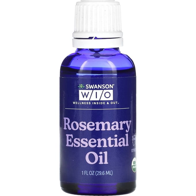 Swanson WIO, Rosemary Essential Oil, 1 fl oz (29.6 ml)