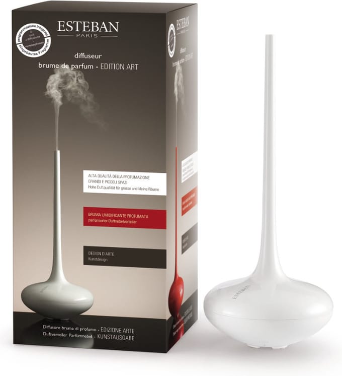 Esteban Mist Diffuser Art edition Wit