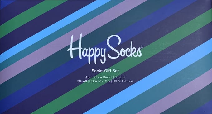 Happy Socks - gift box - giftbox - set - 3 paar - maat 36 - 40