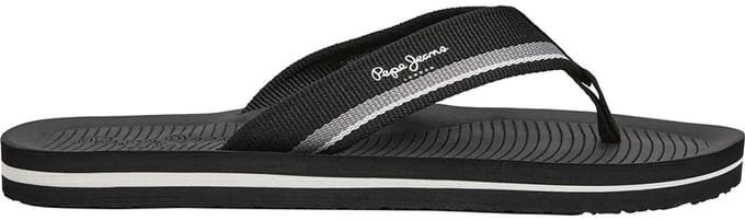 Pepe Jeans West Boat Slippers Zwart EU 40 Man