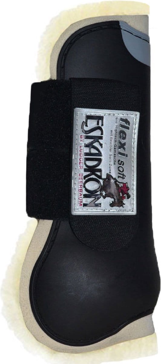 Eskadron Peesbeschermer flexisoft bont Black