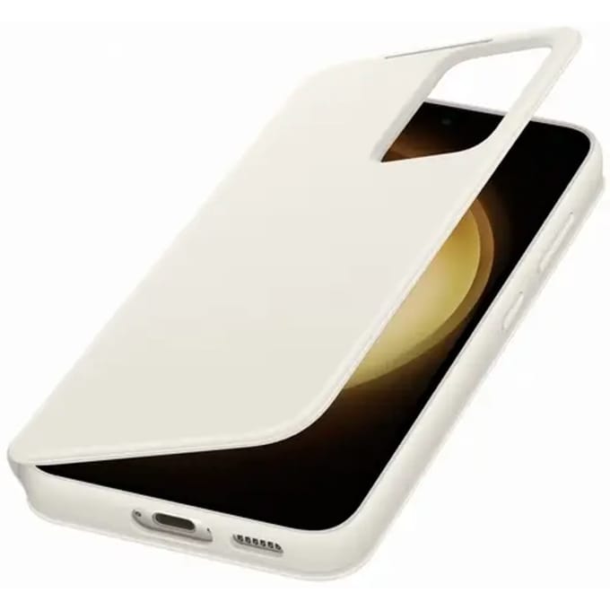 Samsung - Smart S View Hoesje - Galaxy S23 - Cream