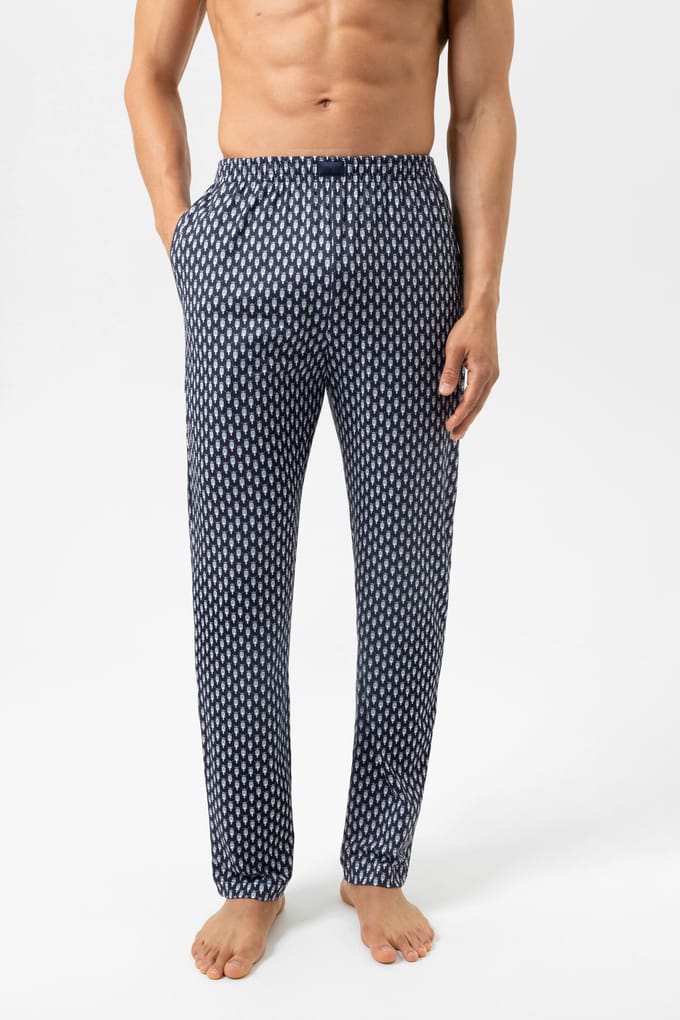 Lange slaapbroek Serie Scooter Venture Marineblauw