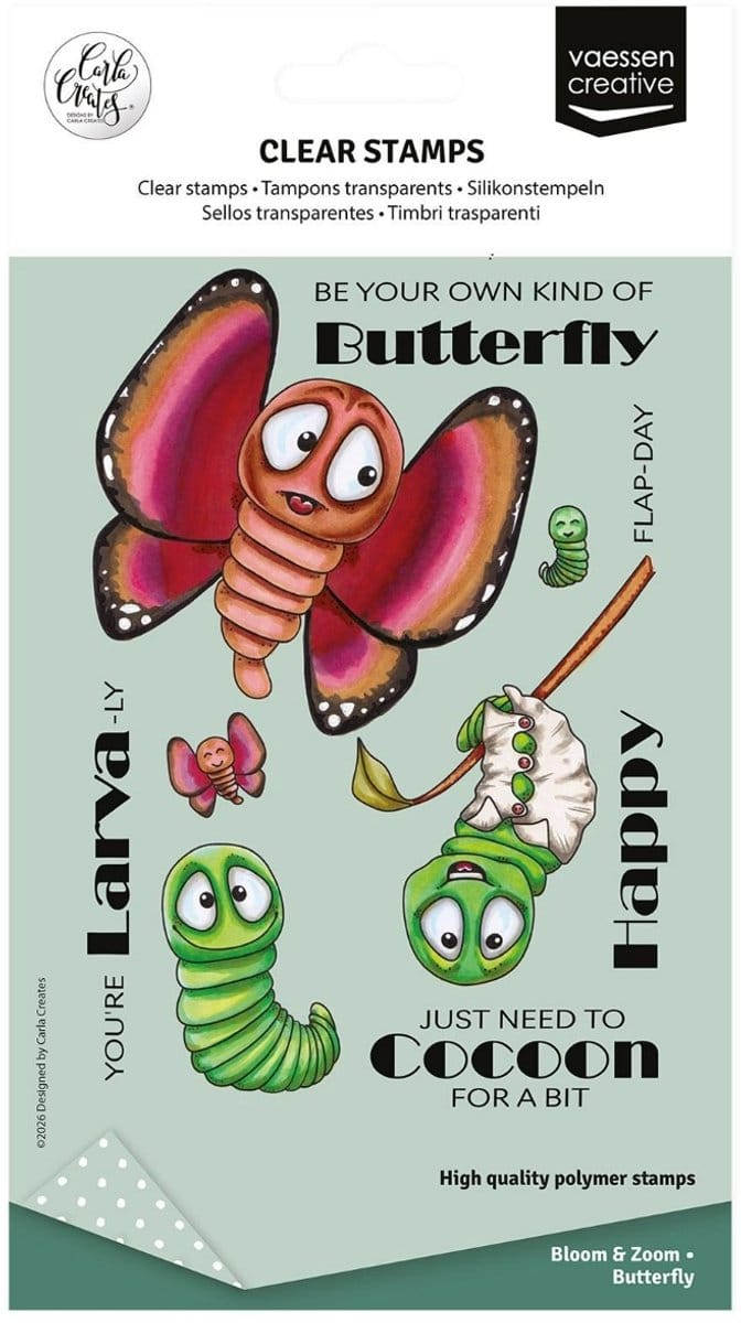 Clearstamps Butterfly - Carla Creates