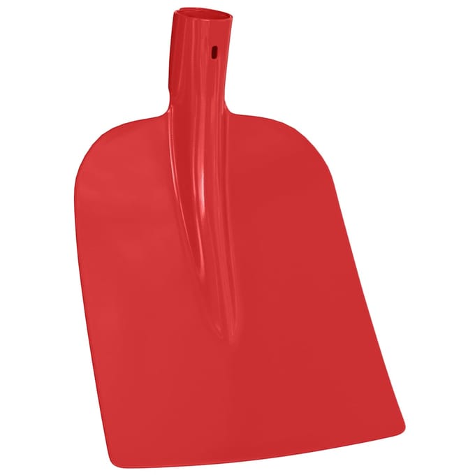 vidaXL - Schep - Hoofd - Rood - 32 - x - 24,5 - cm - Gepoedercoat - staal