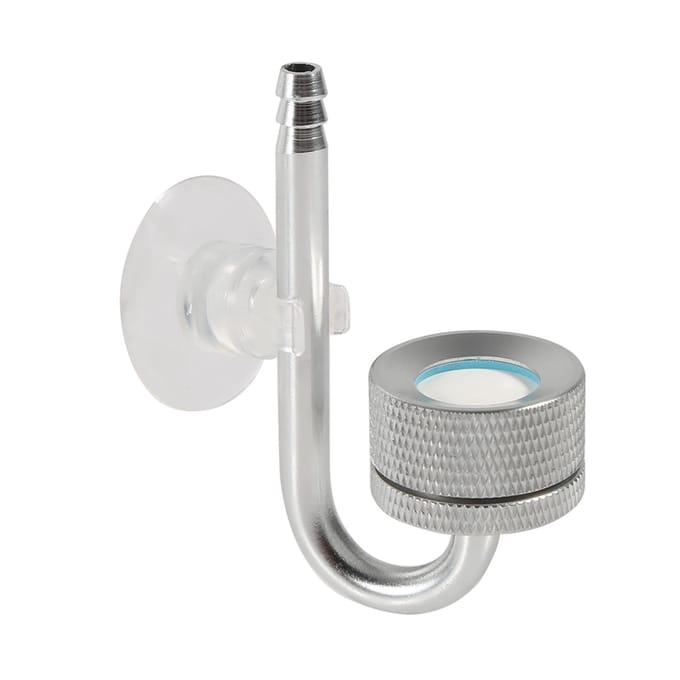 Aluminiumlegering Kooldioxide Diffuser Verstuiver Aquarium Benodigdheden Aquarium Apparatuur Zilver zilver