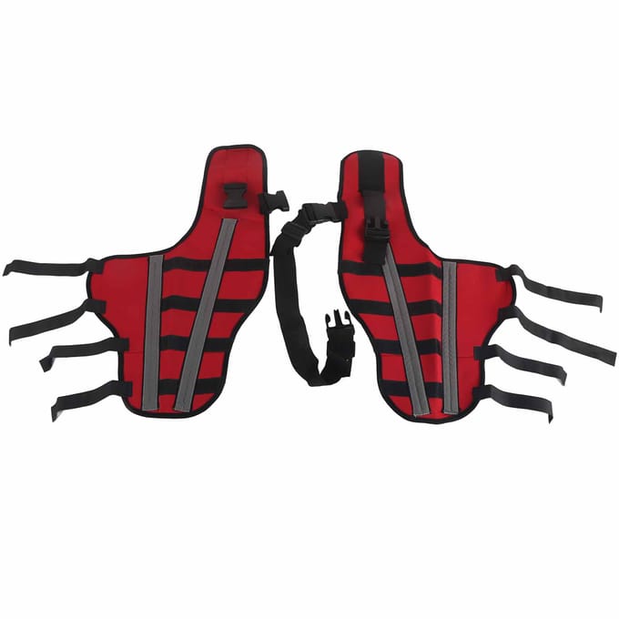 Genouillère pour chien élastique sûre antichoc pour animaux de compagnie et chiens L L(for 6.5-9kg)