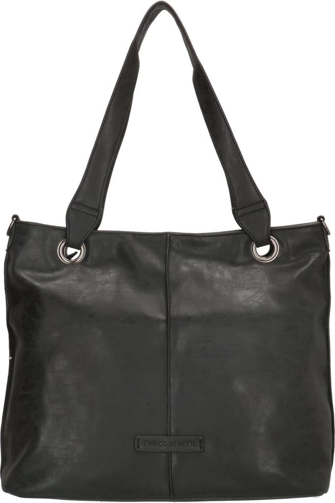 Enrico Benetti June 66527 Shopper met tabletvak - Zwart