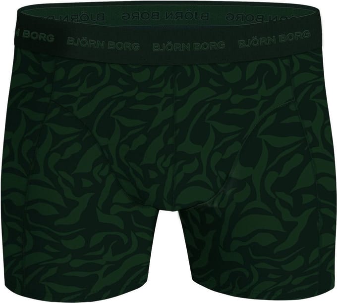 Björn Borg Cotton Stretch boxers - heren boxers normale lengte (1-pack) - multicolor print