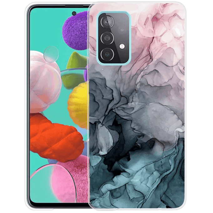 Mocaa Samsung Galaxy A32 5G Marble Case Meerkleurig