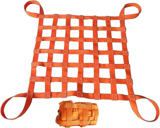 Lading Hefnet - Vracht Net - Materiaal Transport - Sterk Draagvermogen - 3 X 3 Meter - Polyester