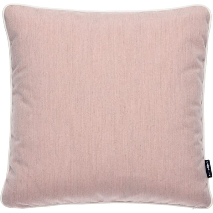 Pappelina - Sunny Outdoor Kussen - lichtroze - 44 x 44 cm