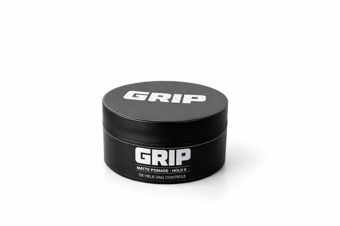 Matte Pomade – GRIP – Strong Hold Haar Pomade – Matte Finish – Hold 8 – 80ML