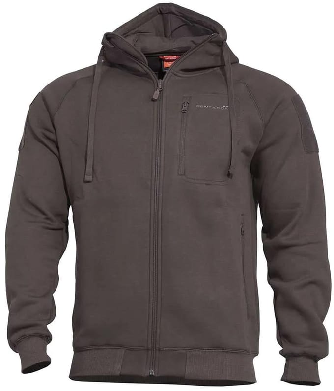 Pentagon Leonidas 2.0 Sweatshirt Met Rits Bruin XL Man