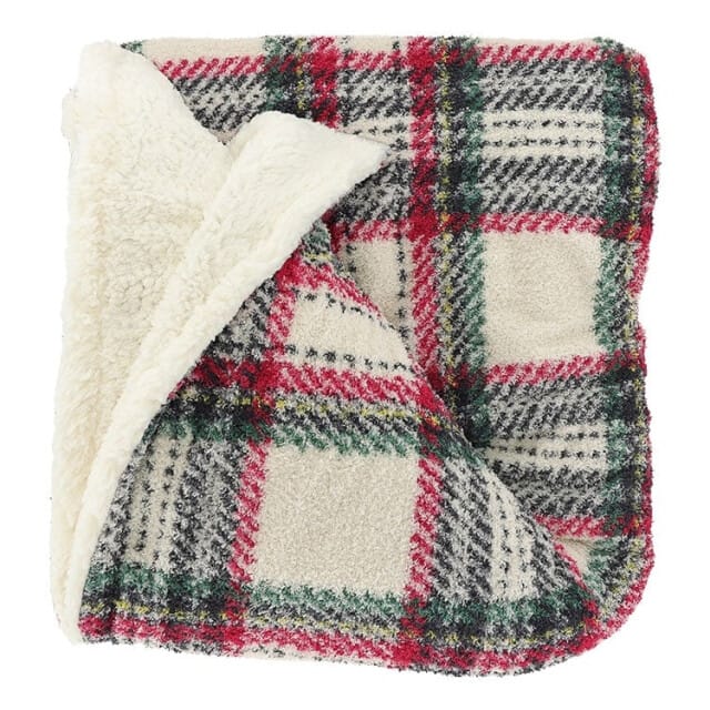 Unique Living - Plaid Eloise - 130x160cm - Wit