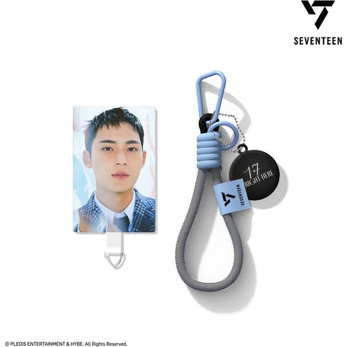 SEVENTEEN PhoneTap Mobiele Telefoon Strap 3D Stereoscopisch Lenticulair 17 IS HIER