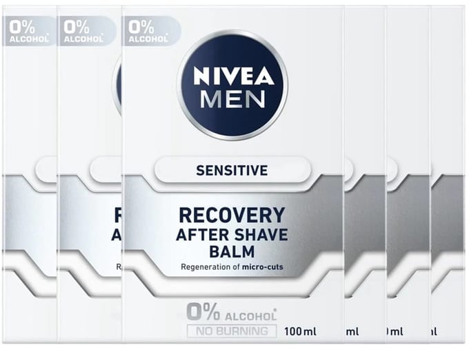Nivea Men Sensitive Recovery After Shave Balm – 100 ml – 6 stuks
