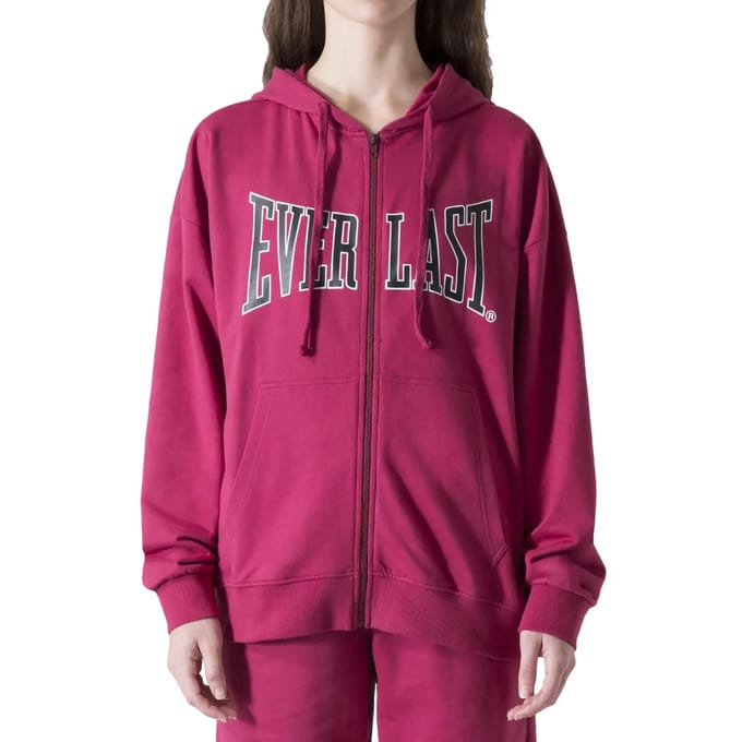 Capuchon met rits voor dames Everlast Logo