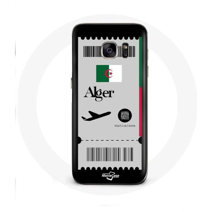 Samsung Galaxy S7 hoesje Algiers vliegticket