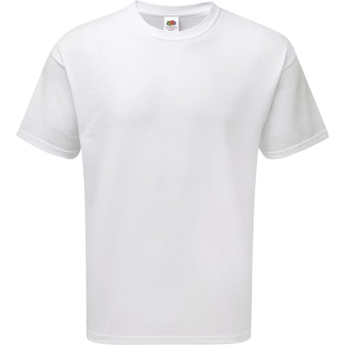 Fruit of the Loom Herenpoloshirt Originele Stijl (3-pack) (Wit)